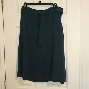Dark green skirt